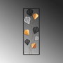 Wallity Crabtree Escultura de Pared de Metal Multicolor